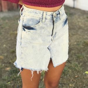 Denim skirt